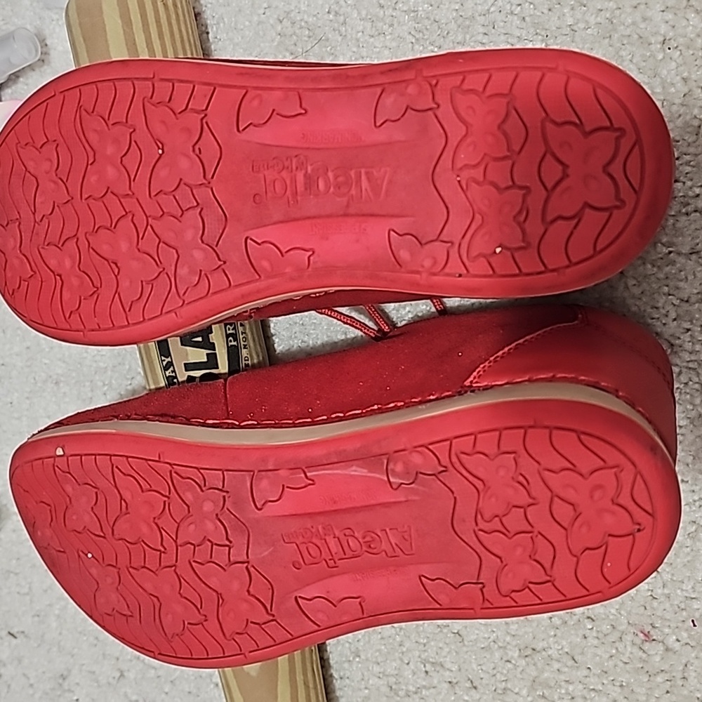 Alegria 39 Lace up Mermaid Sparkle shoes READ - Picture 3 of 3